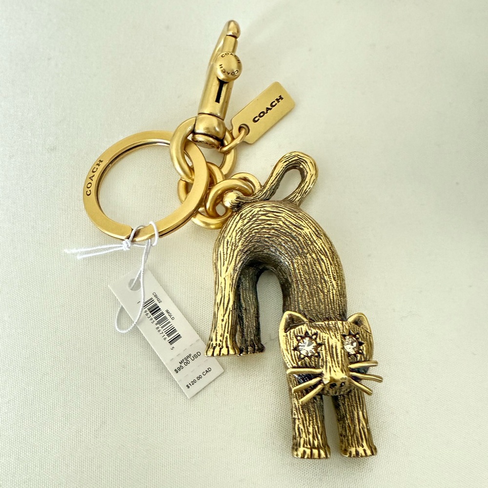 Coach Cat Bag Charm - CBH22